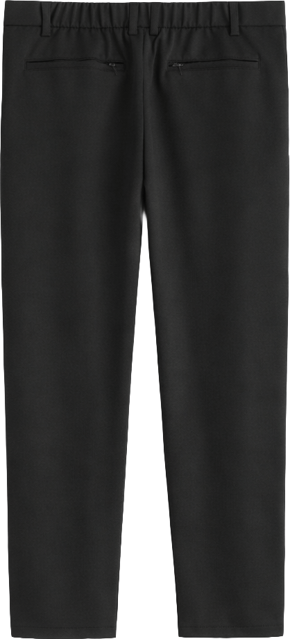 Richesse ESSENTIALS SMARTS PANTS BLACK Zwart
