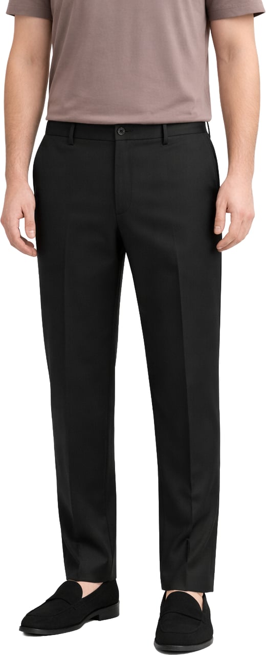 Richesse ESSENTIALS SMARTS PANTS BLACK Zwart