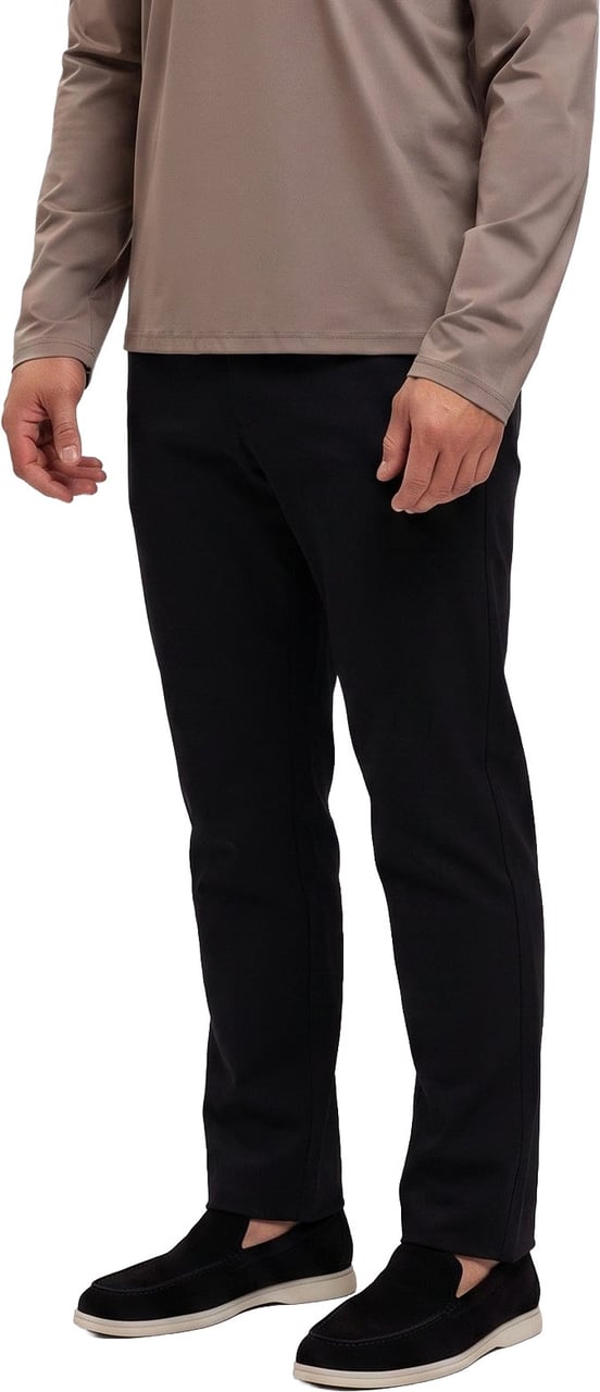 Richesse ESSENTIALS SMARTS PANTS BLACK Zwart