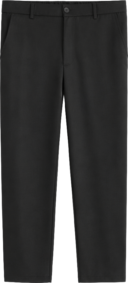 Richesse ESSENTIALS SMARTS PANTS BLACK Zwart