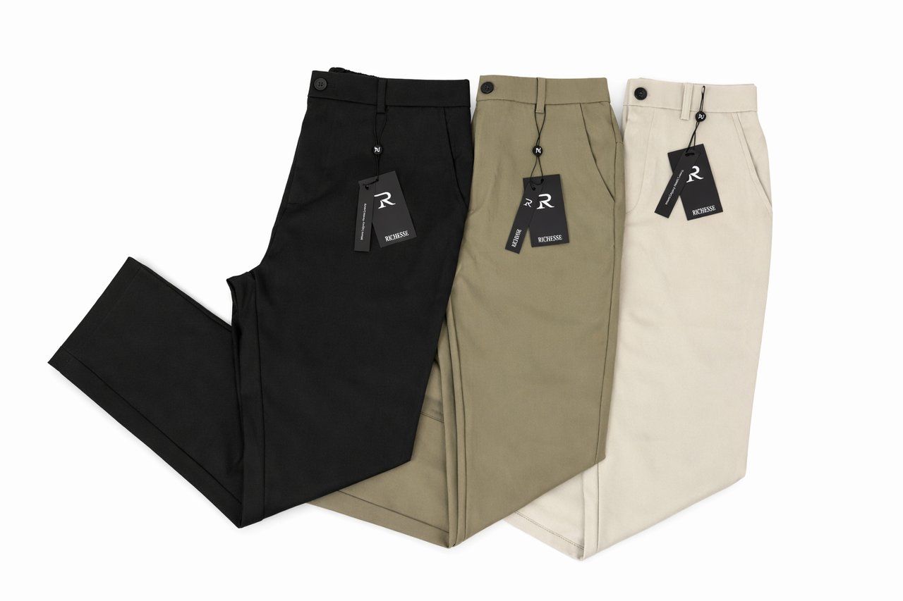 Richesse ESSENTIALS SMARTS PANTS CREME Beige