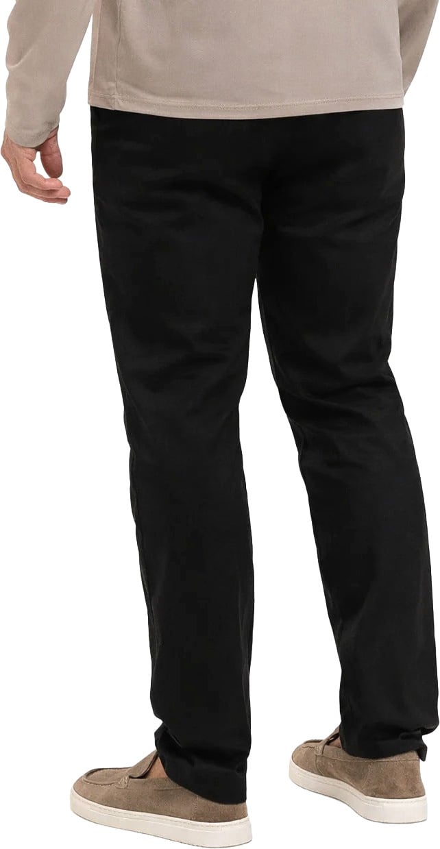 Richesse CORE STRAIGHT PANTS BLACK Zwart