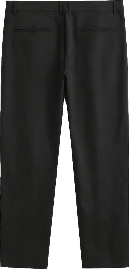 Richesse CORE STRAIGHT PANTS BLACK Zwart