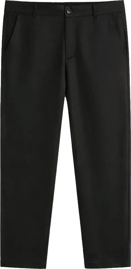 Richesse CORE STRAIGHT PANTS BLACK Zwart