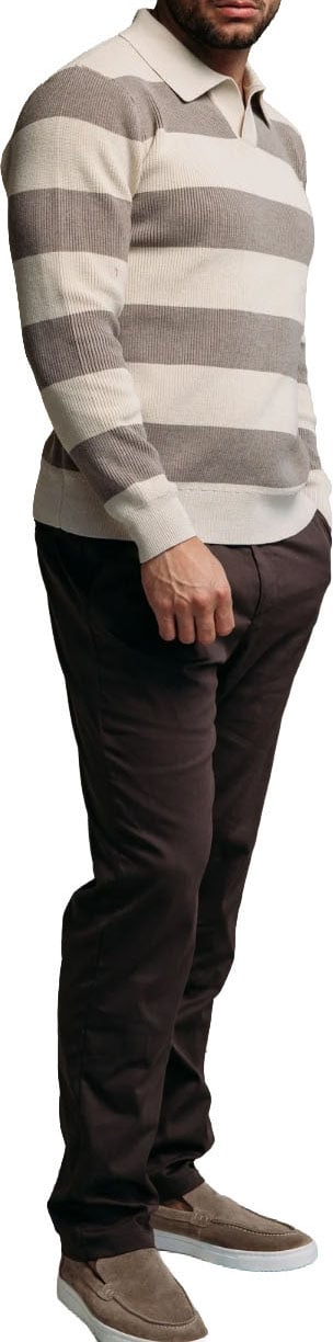 Richesse CORE STRAIGHT PANTS BROWN Bruin