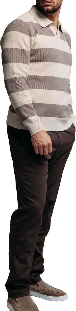Richesse CORE STRAIGHT PANTS BROWN Bruin
