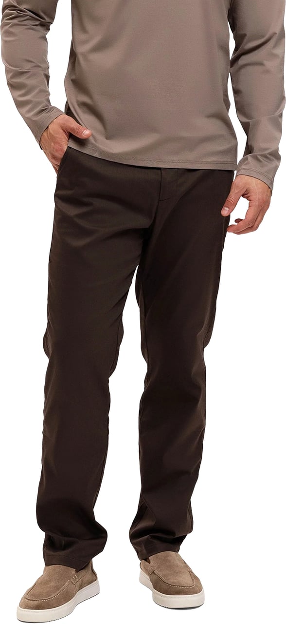 Richesse CORE STRAIGHT PANTS BROWN Bruin