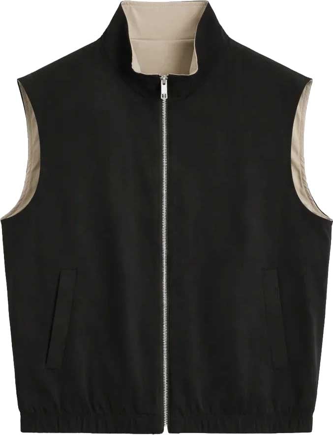 Richesse CORE BODYWARMER BLACK Zwart