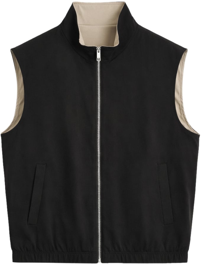 Richesse CORE BODYWARMER BLACK Zwart