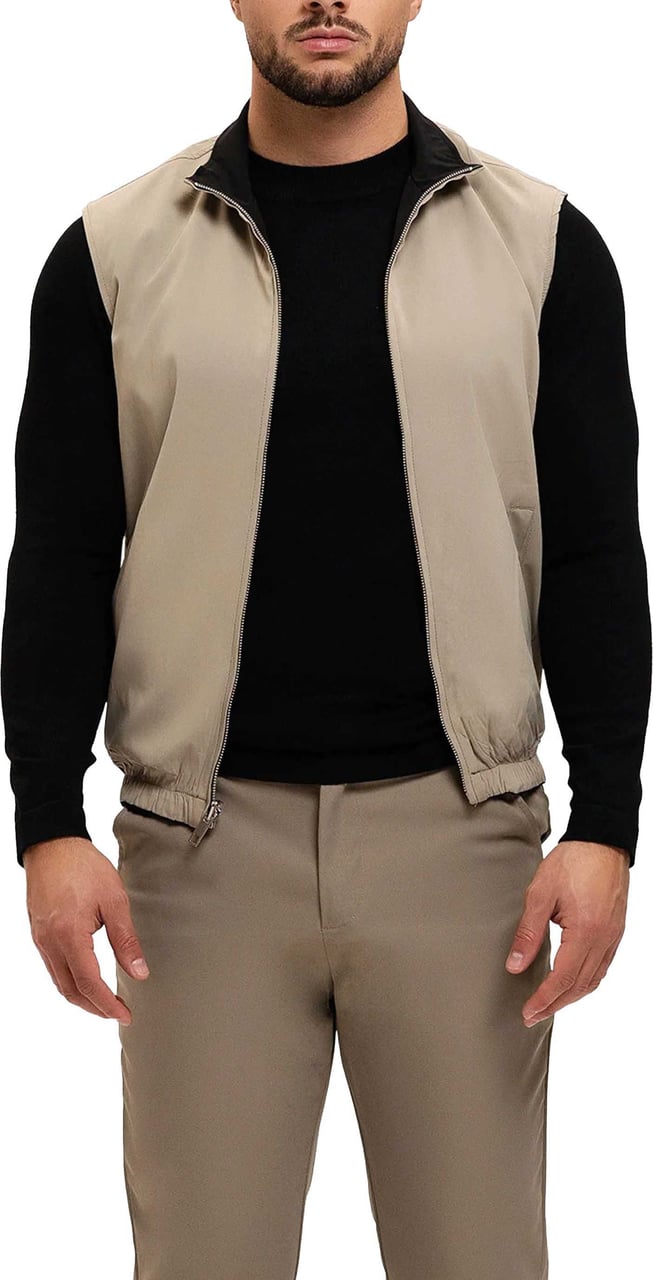 Richesse CORE BODYWARMER BLACK Zwart