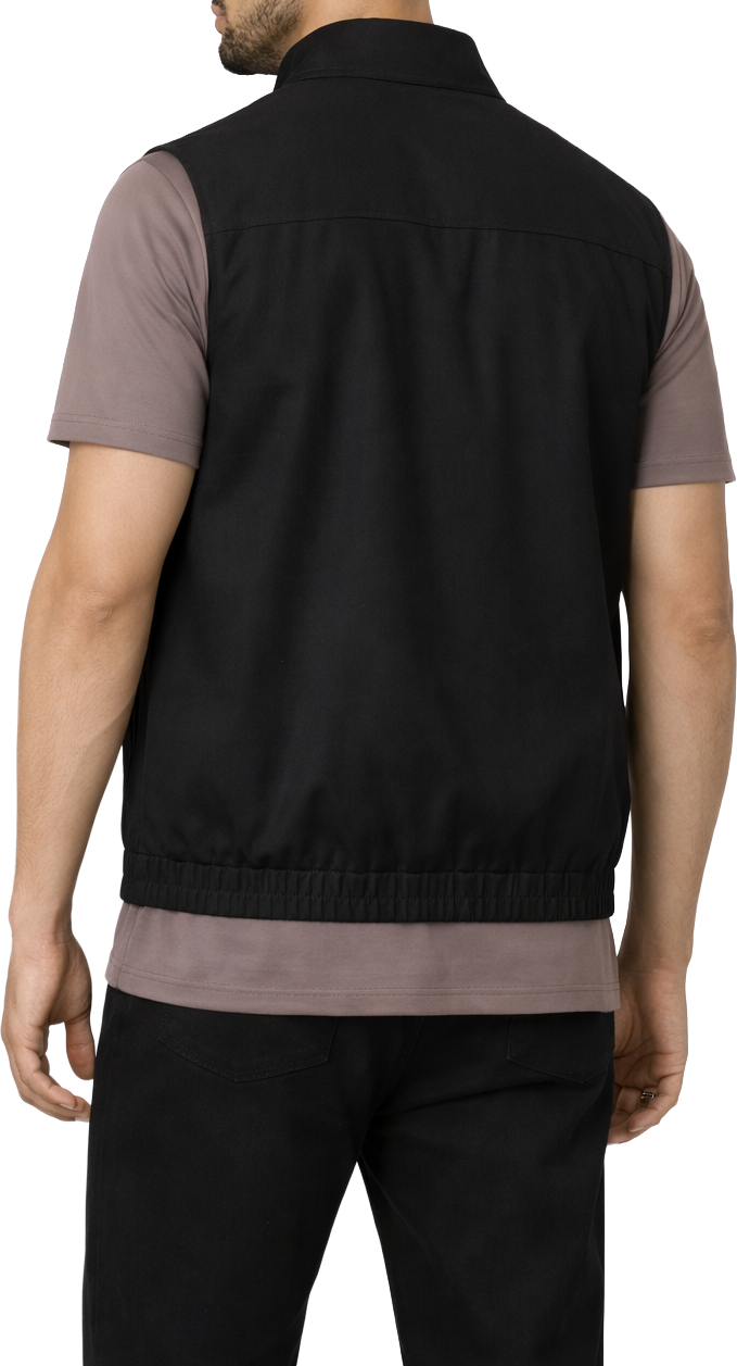 Richesse CORE BODYWARMER BLACK Zwart