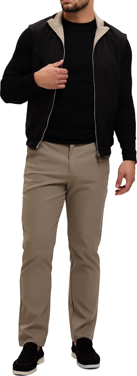 Richesse CORE BODYWARMER BLACK Zwart