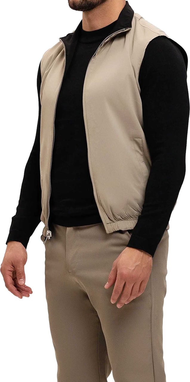 Richesse CORE BODYWARMER BLACK Zwart