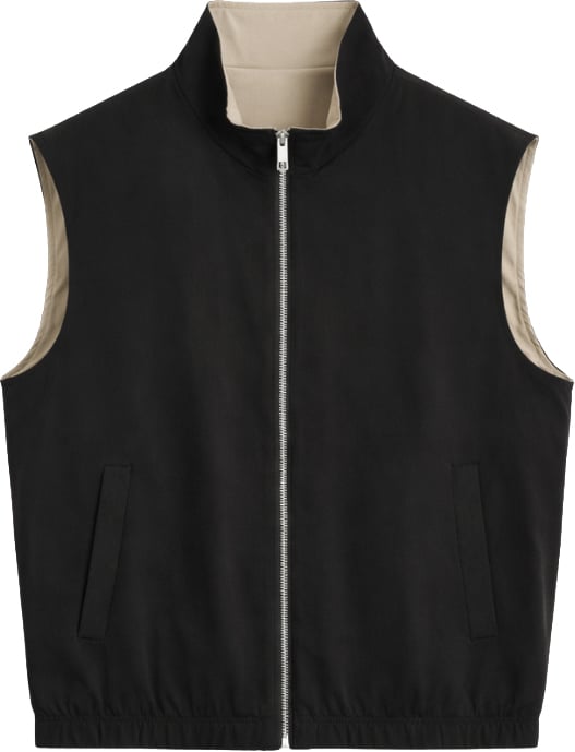 Richesse CORE BODYWARMER BLACK Zwart