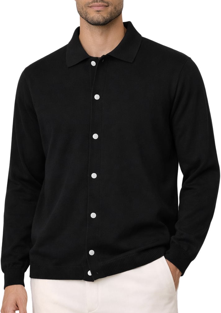 Richesse CORE KNIT BLACK Zwart