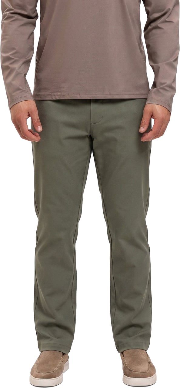 Richesse ESSENTIALS SMARTS PANTS OLIVE Groen