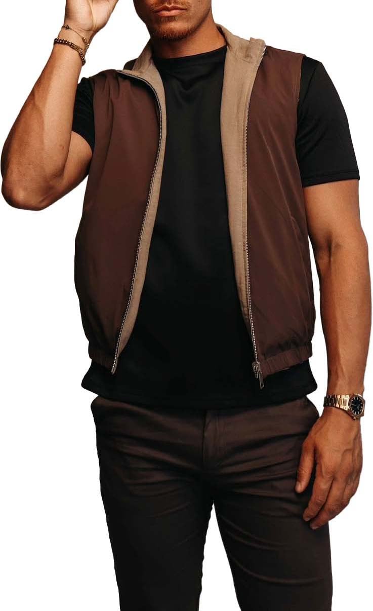 Richesse CORE BODYWARMER BEIGE BROWN Bruin