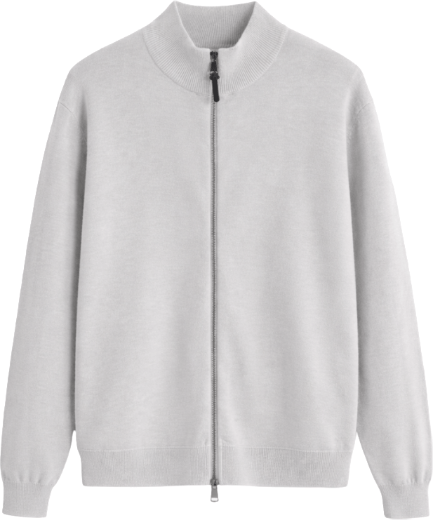 Richesse RIVAS HEAVY ZIPPER VEST | GREY Grijs