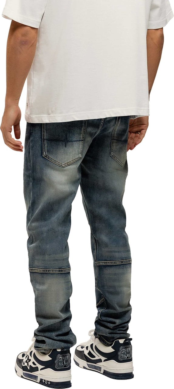 Richesse BULLET WASHED BLUE BAGGY JEANS Divers