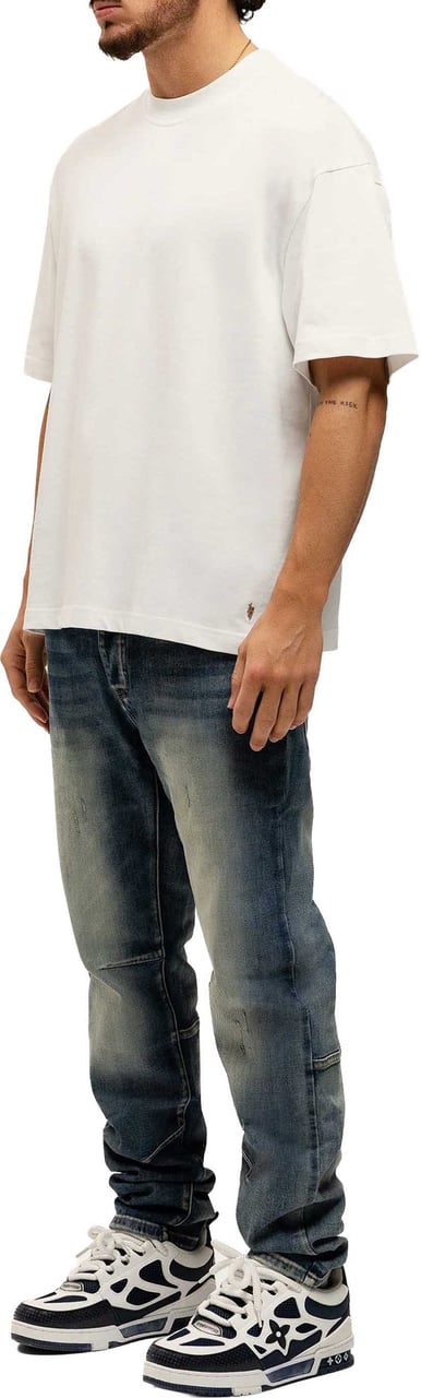 Richesse BULLET WASHED BLUE BAGGY JEANS Divers