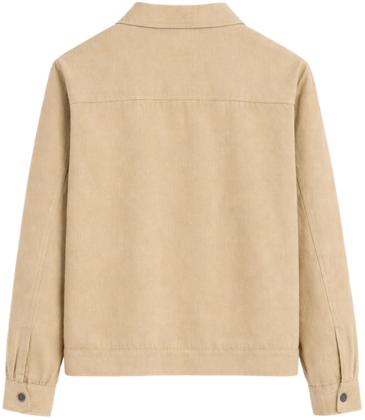 Richesse VALERMO ZIP JACKET | BEIGE Beige