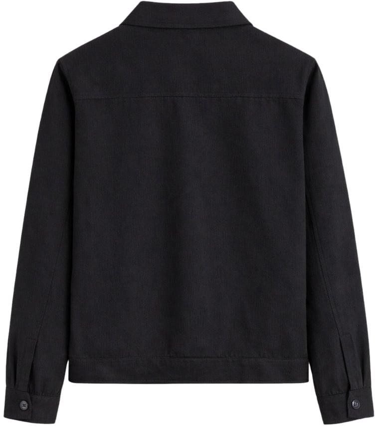 Richesse VALERMO ZIP JACKET | BLACK Zwart