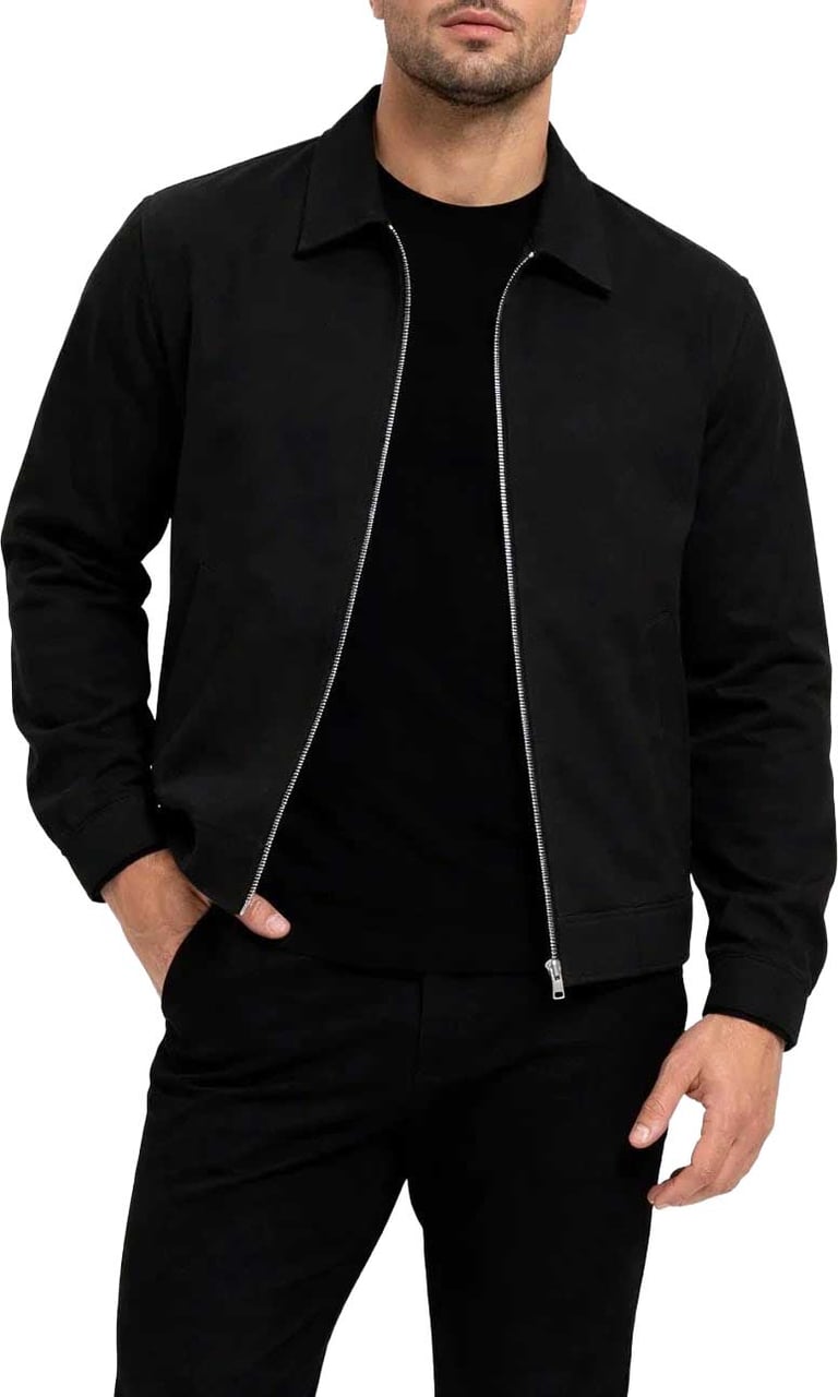 Richesse CORE ZIP JACKET | BLACK Zwart