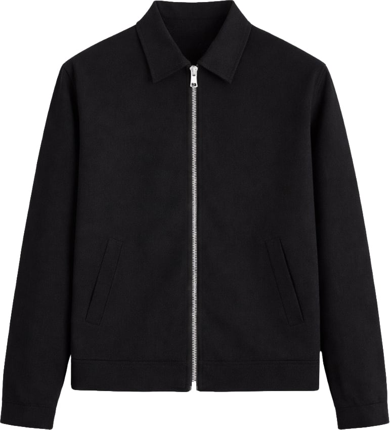 Richesse CORE ZIP JACKET | BLACK Zwart