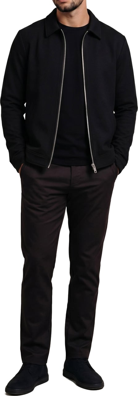Richesse CORE ZIP JACKET | BLACK Zwart