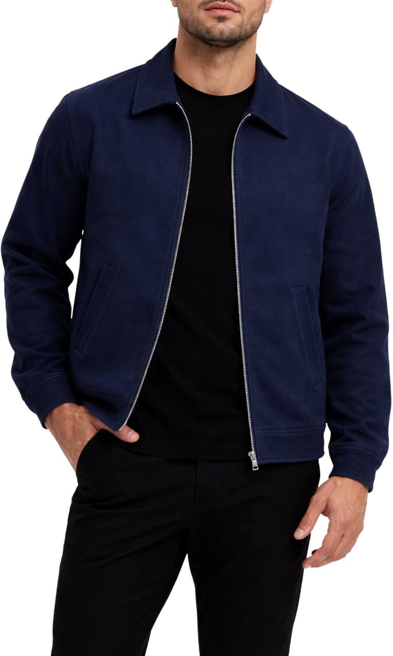 Richesse CORE ZIP JACKET | NAVY Blauw