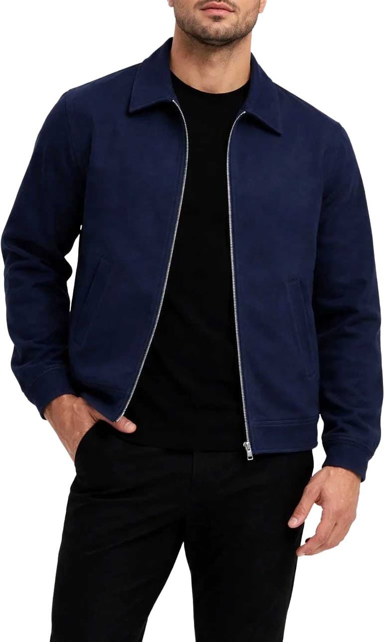 Richesse CORE ZIP JACKET | NAVY Blauw
