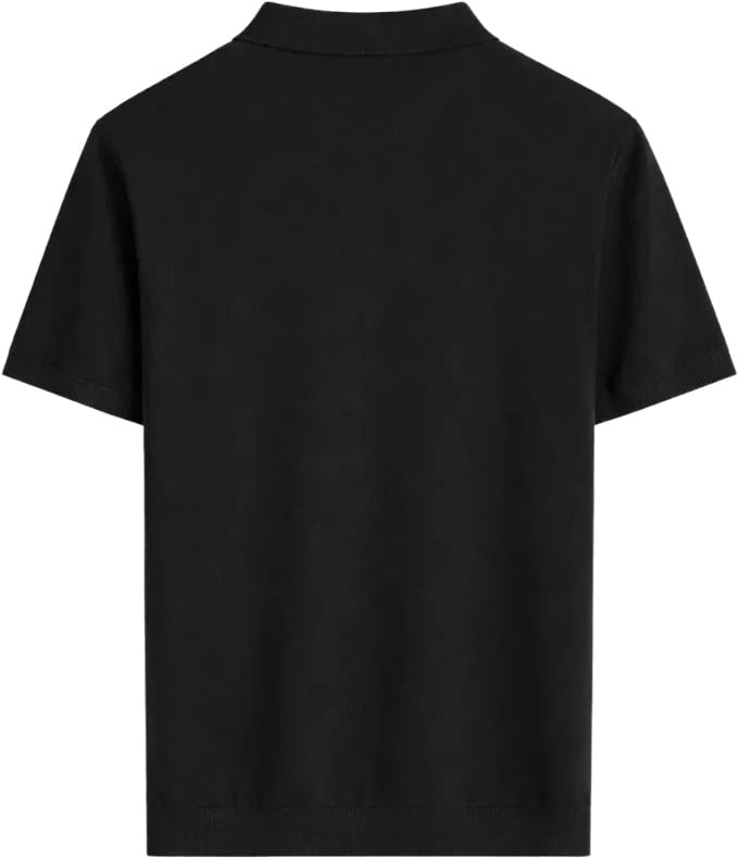 Richesse KNIT POLO | BLACK Zwart