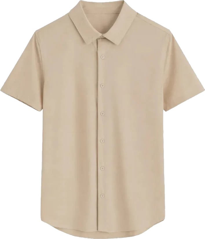 Richesse COMO MATTE SHIRT | CREME Beige