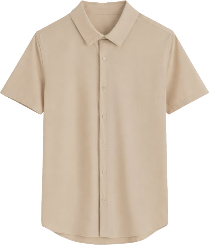 Richesse COMO MATTE SHIRT | CREME Beige
