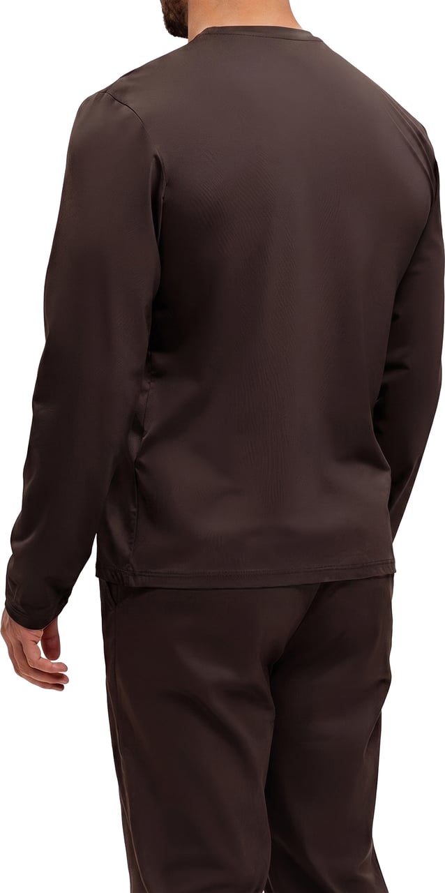 Richesse SHINY ESSENTIAL LONGSLEEVE DEEP BROWN Bruin