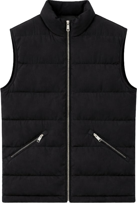 Richesse BASE BODYWARMER BLACK Zwart