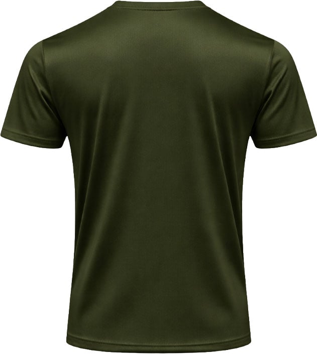 Richesse SHINY ESSENTIAL SHIRT MIDNIGHT OLIVE Groen
