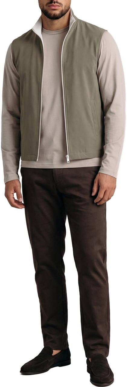 Richesse CORE BODYWARMER OLIVE Groen