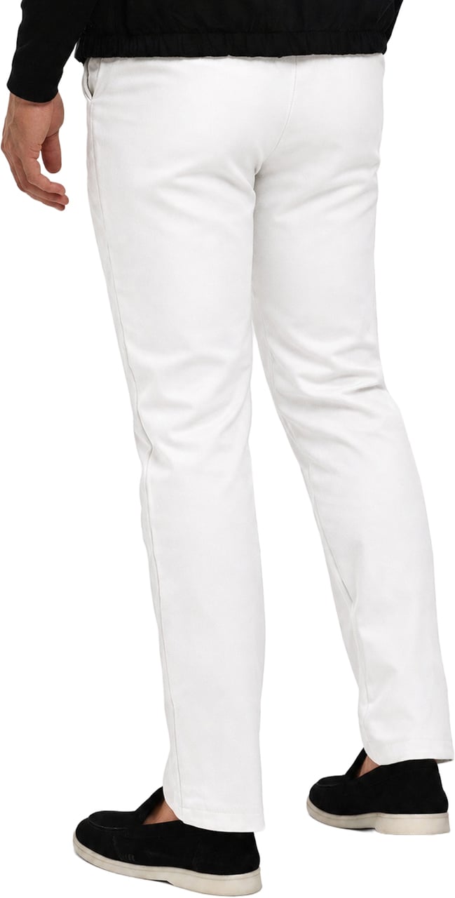 Richesse ESSENTIALS SMARTS PANTS WHITE Wit