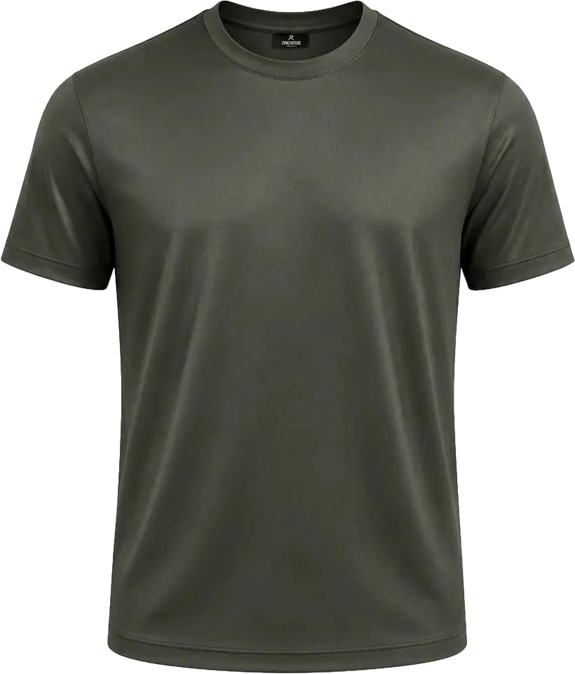 Richesse GLOSS ESSENTIAL SHIRT MIDNIGHT OLIVE Groen