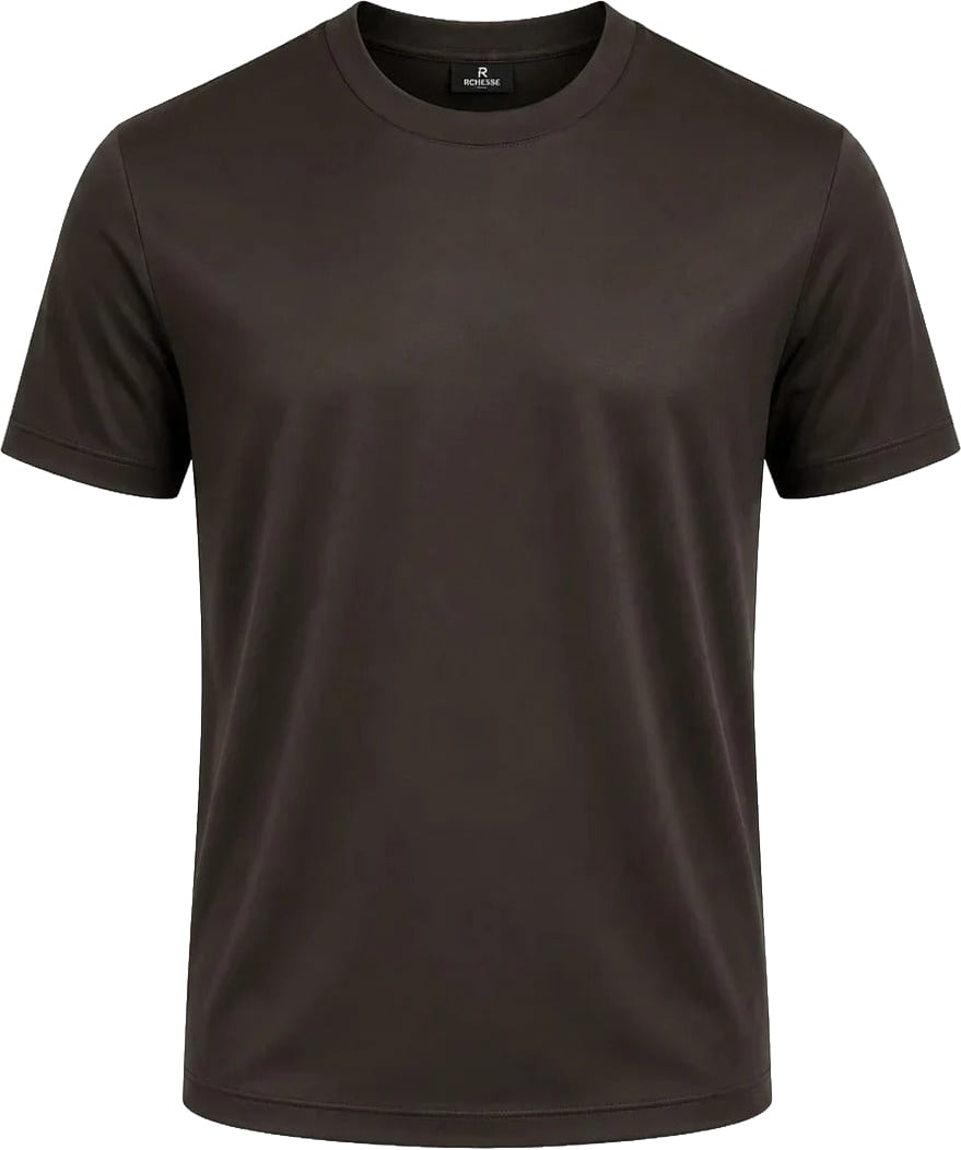 Richesse GLOSS ESSENTIAL SHIRT DEEP BROWN Bruin