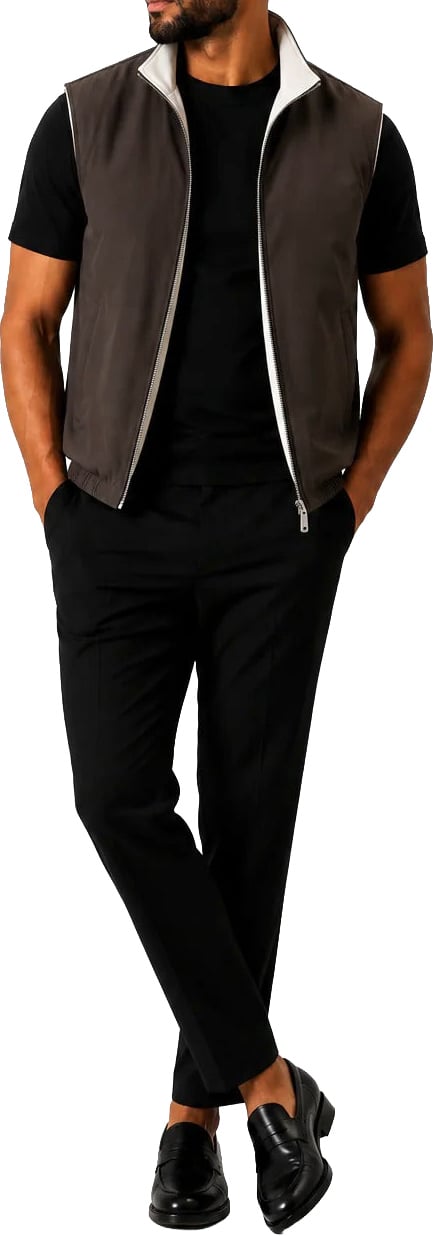 Richesse CORE BODYWARMER BROWN Divers