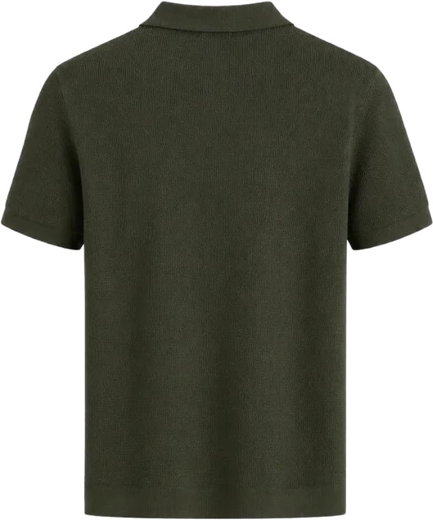 Richesse KNIT POLO | OLIVE Groen