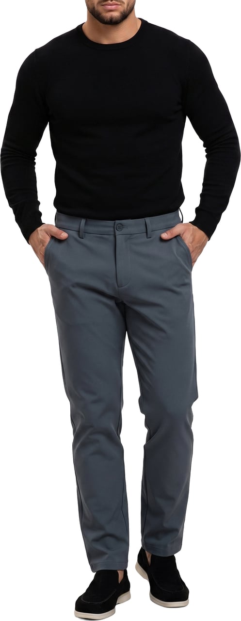Richesse ESSENTIAL PANTS | DARK GREY Grijs