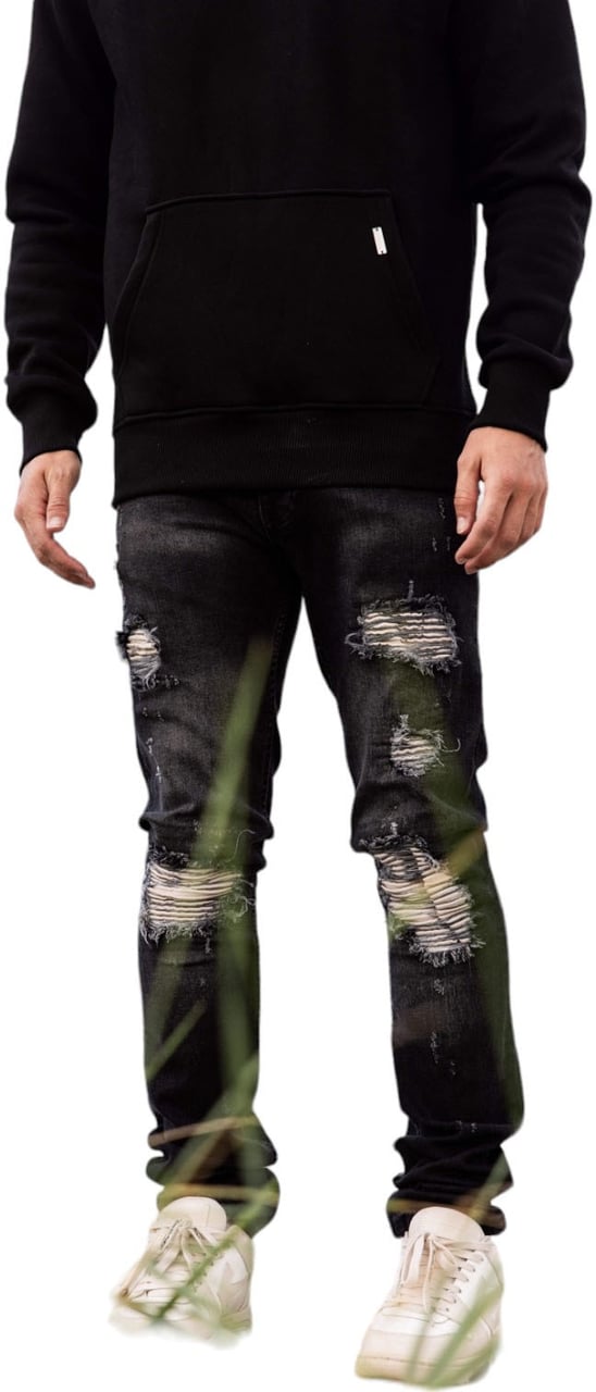 Richesse Heren Jeans Zwart