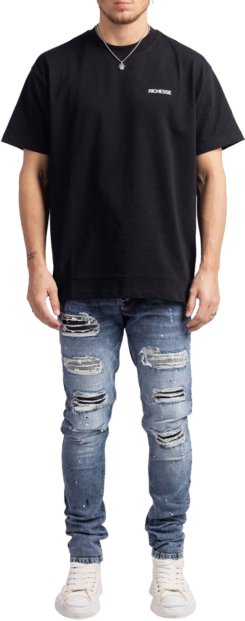 Richesse Jet Blue Jeans Divers