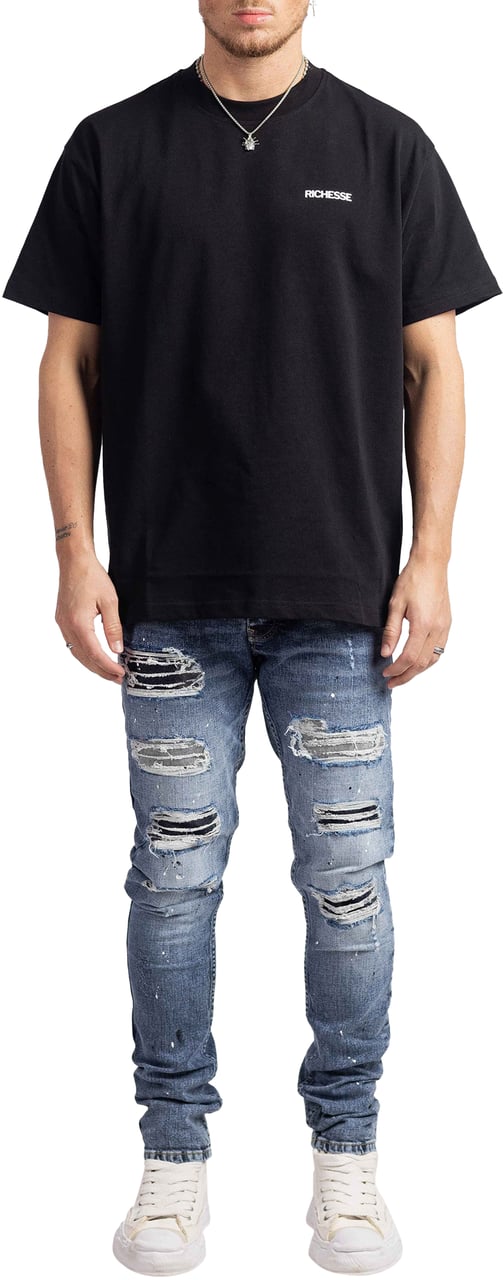 Richesse Jet Blue Jeans Divers