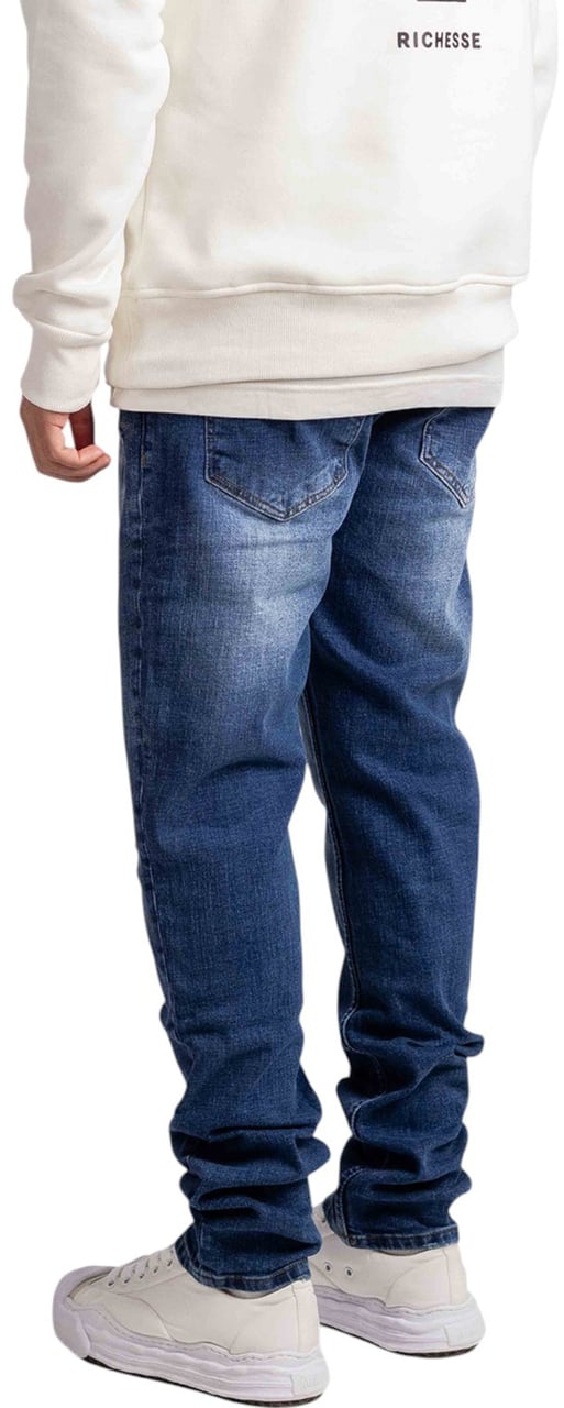 Richesse Heren Jeans Blauw