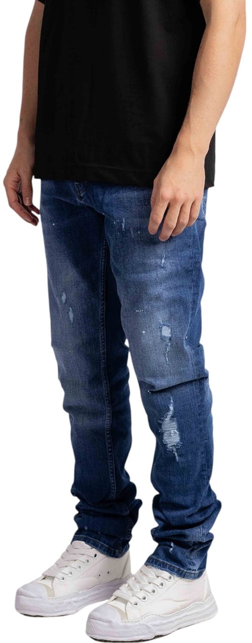 Richesse Heren Jeans Blauw