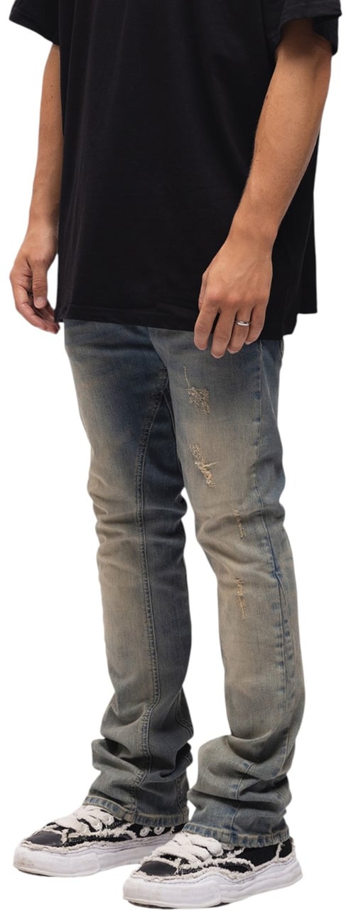 Richesse Heren Jeans Blauw